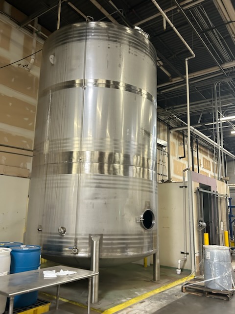 12000 Gallon Stainless Steel Mix Tank image 1