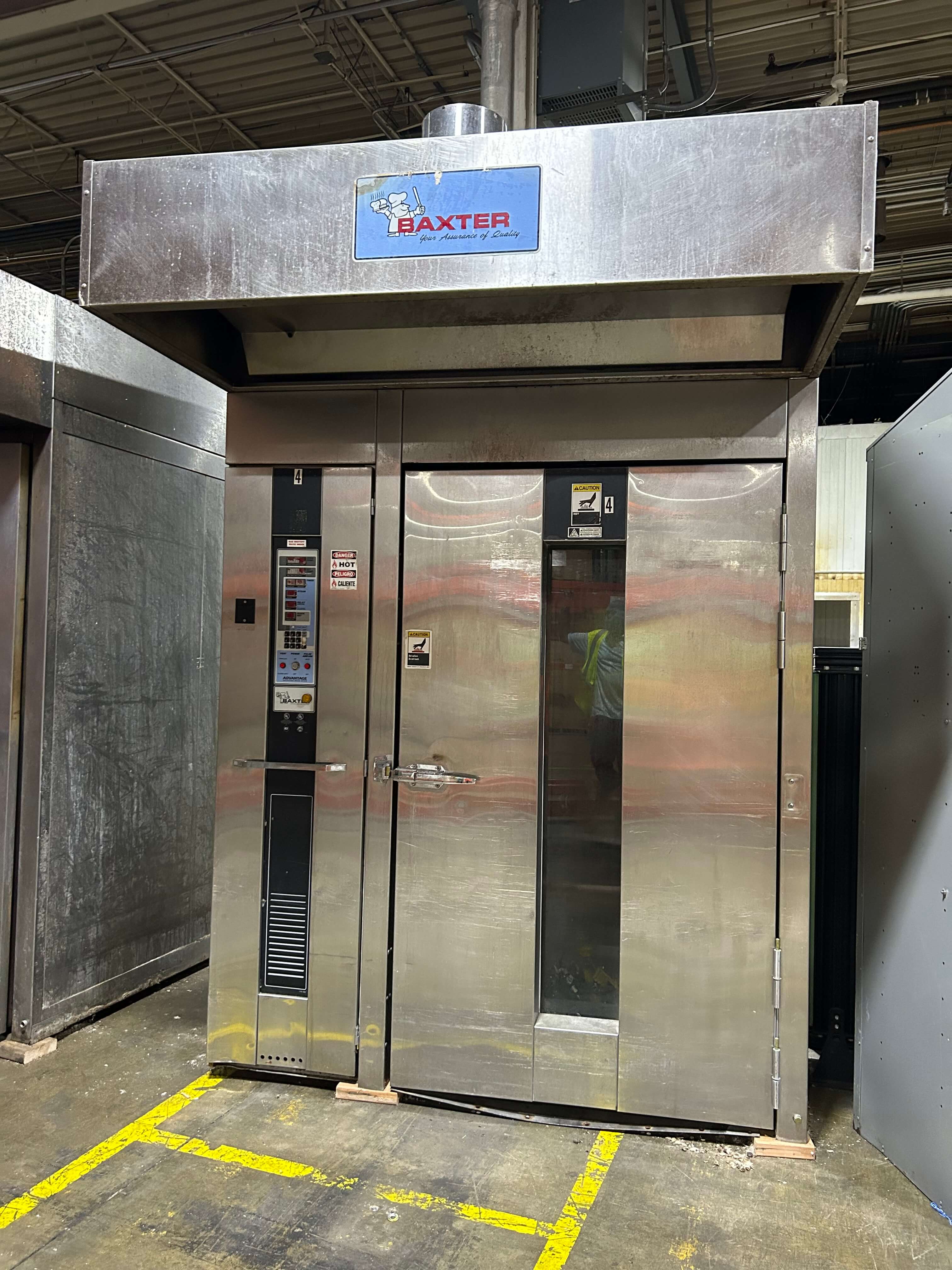 Baxter OV210G-M2B Roll-in Oven image 1