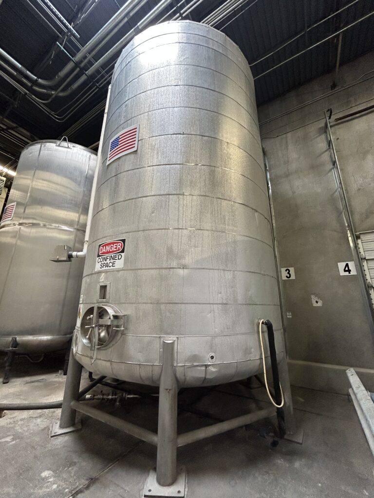 10000 Gallon Stainless Steel Jacketed Tank | Valiant Industries