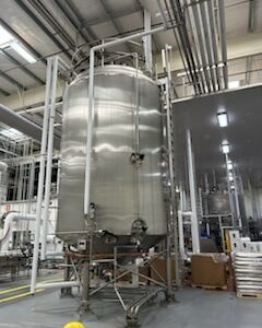 12000 Gallon Jacketed Mix Tank
