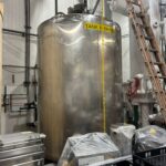 1400 gallon Jacketed Stainless Steel Tank