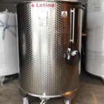 528 gallon jacketed mix tank with wheels