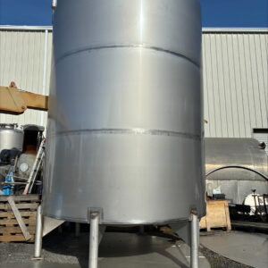 6500 Gallon Stainless Steel Tank with Mixer Bridge (New)