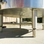 Stainless Steel Jacketed Tank with Agitation